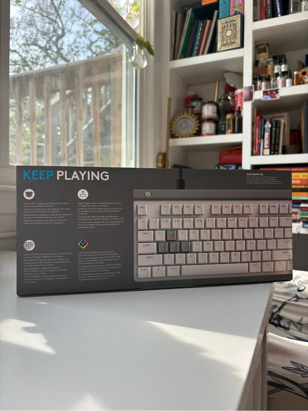 Logitech G515 Rapid TKL Low-Profile Wired Gaming Keyboard